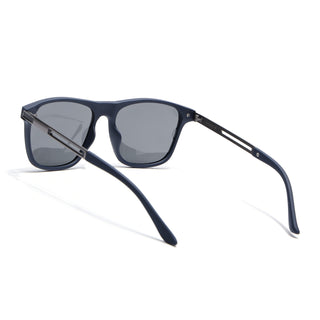 Eyejack Blue Wayfarer Polarized Sunglasses for Men & Women (P1106PCL2141)