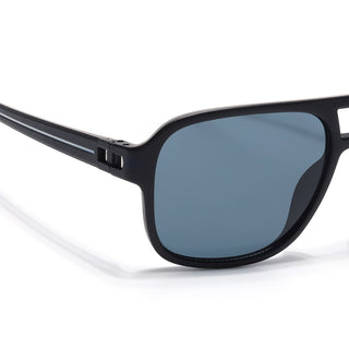 Eyejack Black Wayfarer Sunglasses for Men & Women (PG07CL1077)