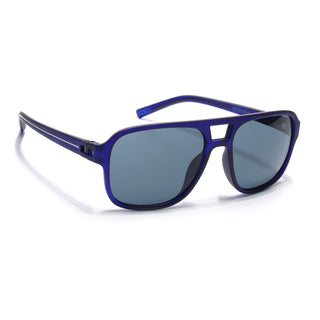 Eyejack Blue Wayfarer Sunglasses for Men & Women (PG07CL1078)