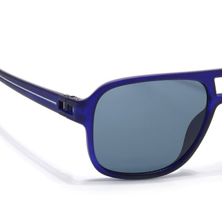 Eyejack Blue Wayfarer Sunglasses for Men & Women (PG07CL1078)