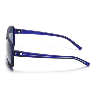 Eyejack Blue Wayfarer Sunglasses for Men & Women (PG07CL1078)