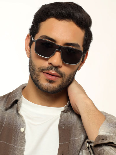 Matrix - Grey Square Metal Sunglasses I RH9522CL859