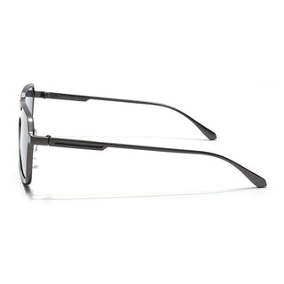 Eyejack Grey Square Sunglasses for Men & Women (RH9522CL859)