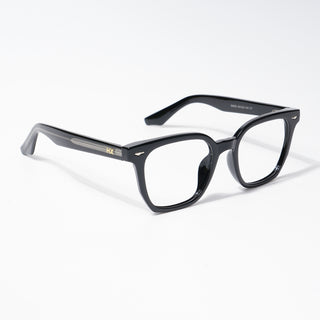 HEXXA Shine Black Square Eyeglasses for Men & Women (S9005CL463-C1)