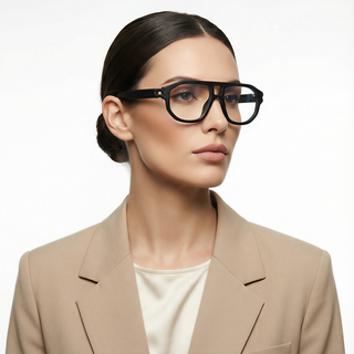 Shadow - Matt Black Wayfarer Eyeglasses I 82104CL585-C1