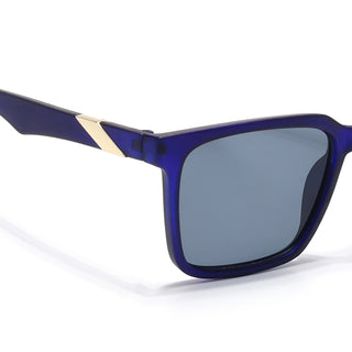 Eyejack Blue Square Sunglasses for Men & Women (TB152CL1075)