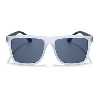 Eyejack Grey Wayfarer Sunglasses for Men & Women (TB34CL1070)