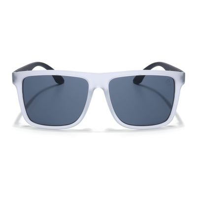Eyejack Grey Wayfarer Sunglasses for Men & Women (TB34CL1070)