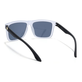 Eyejack Grey Wayfarer Sunglasses for Men & Women (TB34CL1070)