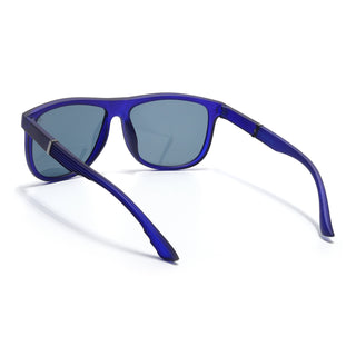 Eyejack Blue Wayfarer Sunglasses for Men & Women (TB36CL1072)