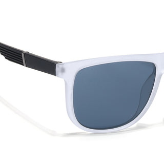 Eyejack Grey Wayfarer Sunglasses for Men & Women (TB36CL1073)