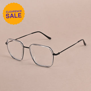 EyeJack Nebula Clear Full Rim Wayfarer Eyeglasses for Men & Women (TG8001GE602-C14)