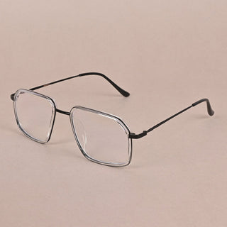 EyeJack Nebula Clear Full Rim Wayfarer Eyeglasses for Men & Women (TG8009GE736-C14)