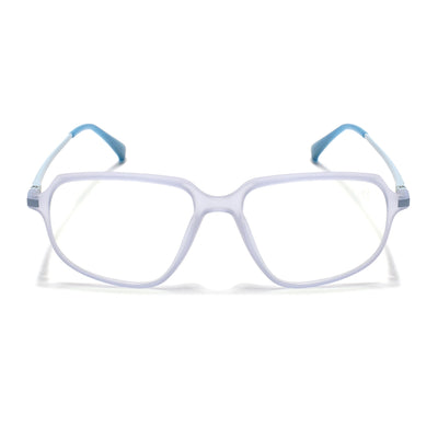 Eyejack Domino Light Purple Square Eyeglasses for Men & Women (TR1004FCL1666-C9)