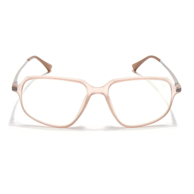 Eyejack Domino Matt Brown Square Eyeglasses for Men & Women (TR1004FCL1668-C11)