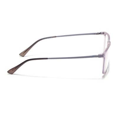 Eyejack Domino Purple Rectangle Eyeglasses for Men & Women (TR1006FCL1693-C8)