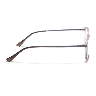 Eyejack Domino Purple Rectangle Eyeglasses for Men & Women (TR1008FCL1721-C8)