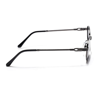 Imperial - Grey Rectangle Polarized Sunglasses (WH4149PCL2232)