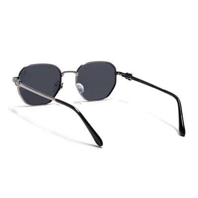 Majesty - Grey Wayfarer Polarized Sunglasses (WS1419PCL2204)