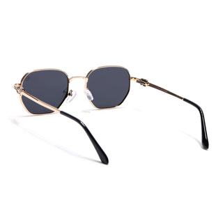 Majesty - Golden Wayfarer Polarized Sunglasses (WS1419PCL2207)