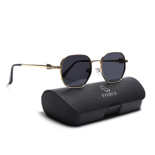 Majesty - Golden Wayfarer Polarized Sunglasses (WS1419PCL2207)