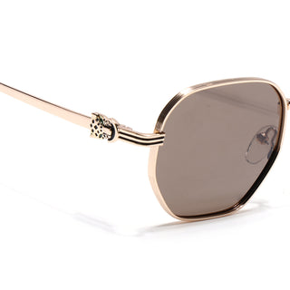 Majesty - Golden Wayfarer Polarized Sunglasses (WS1419PCL2208)