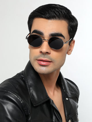 Simba - Grey Oval Polarized Sunglasse (WS1420PCL2210)