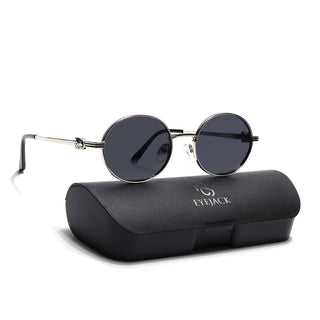 Simba - Silver Oval Polarized Sunglasses (WS1420PCL2211)