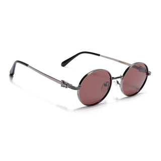 Simba - Grey Oval Polarized Sunglasses (WS1420PCL2215)