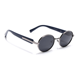 Cruze - Grey Oval Polarized Sunglasses (WU14110PCL2198)