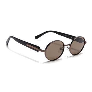 Cruze - Brown Oval Polarized Sunglasses (WU14110PCL2203)
