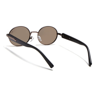 Cruze - Brown Oval Polarized Sunglasses (WU14110PCL2203)