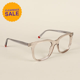 EyeJack Flare Light Grey Round Eyeglasses for Men & Women (XY31020GE1633-C10)