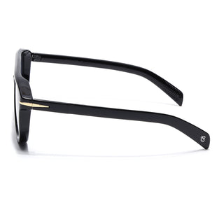 Eyejack Black Wayfarer Sunglasses for Men & Women (ZN3682CL2159)