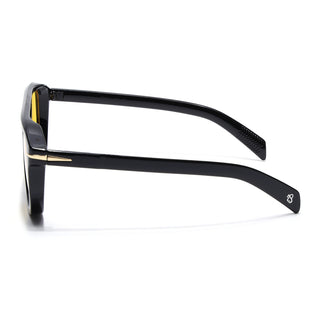 Eyejack Black Wayfarer Sunglasses for Men & Women (ZN3682CL2160)