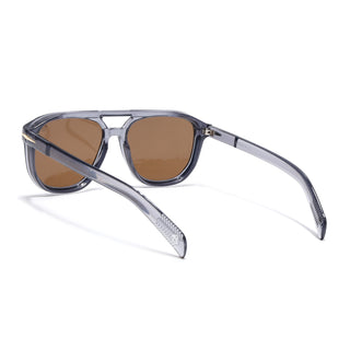 Eyejack Grey Wayfarer Sunglasses for Men & Women (ZN3682CL2161)