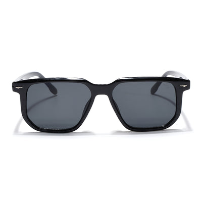 Eyejack Black Wayfarer Sunglasses for Men & Women (ZN3912CL2169)