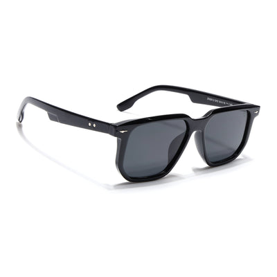 Eyejack Black Wayfarer Sunglasses for Men & Women (ZN3912CL2169)