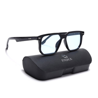 Eyejack Black Wayfarer Sunglasses for Men & Women (ZN3912CL2170)