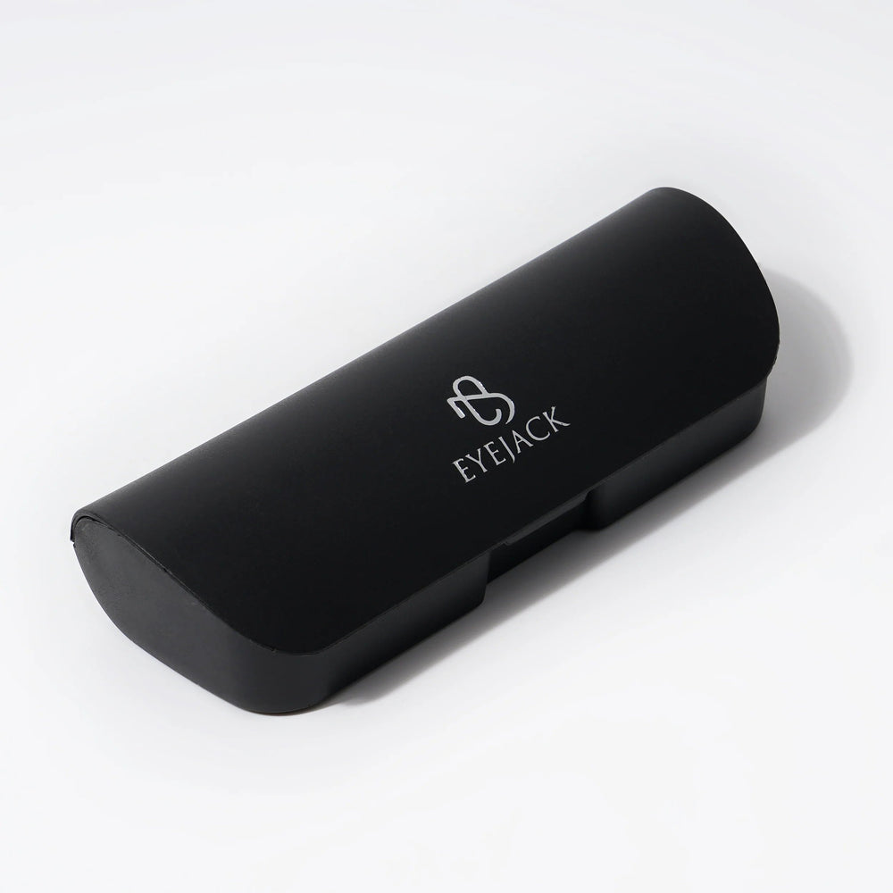 Eyejack Canment Black Round Eyeglasses for Women (CM2439FCL1782-C1)