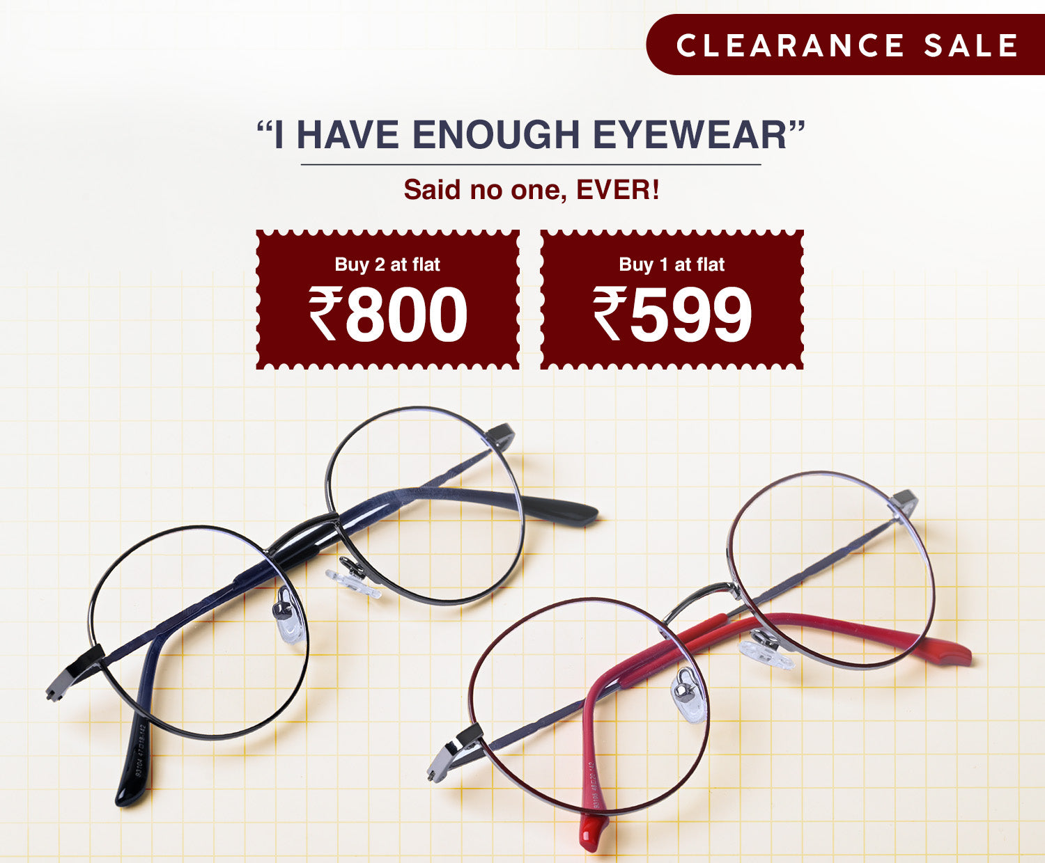 Eyewear sale online