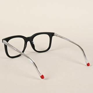 EyeJack Flare Black Round Eyeglasses for Men & Women (XY31020GE1626-C3)