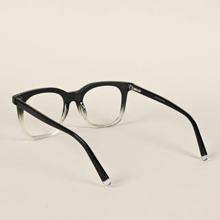 EyeJack Flare Black & Clear Round Eyeglasses for Men & Women (XY31020GE1627-C4)