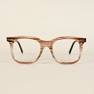 EyeJack Flare Brown & Clear Round Eyeglasses for Men & Women (XY31020GE1631-C8)