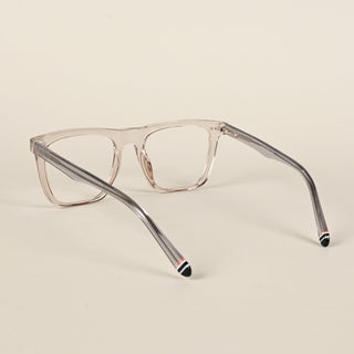 EyeJack Flare Light Grey Square Eyeglasses for Men & Women (XY31016GE1581-C10)