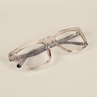 EyeJack Flare Light Grey Square Eyeglasses for Men & Women (XY31016GE1581-C10)