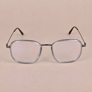 EyeJack Nebula Light Grey Full Rim Wayfarer Eyeglasses for Men & Women (TG8003GE633-C11)