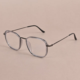 EyeJack Nebula Light Grey Full Rim Wayfarer Eyeglasses for Men & Women (TG8003GE633-C11)