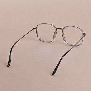 EyeJack Nebula Light Grey Full Rim Wayfarer Eyeglasses for Men & Women (TG8003GE633-C11)