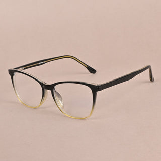 EyeJack Quantum Black & Green Full Rim Wayfarer Eyeglasses for Men & Women (SE99610GE585-C7)